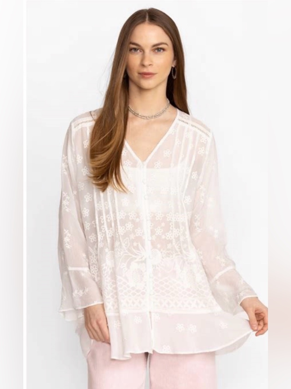 Johnny Was Fluer du Jour  blouse. NWT
